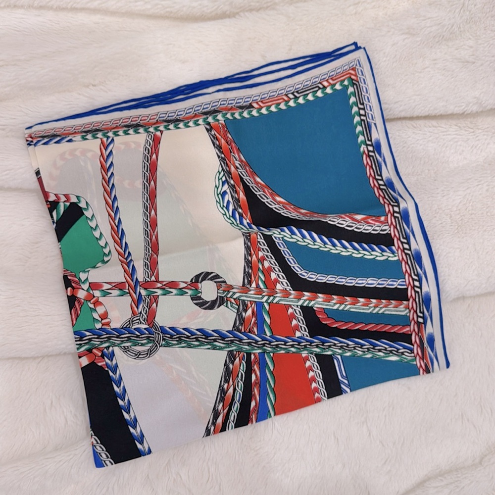 Silk Scarf 50 - Picture 3 of 3